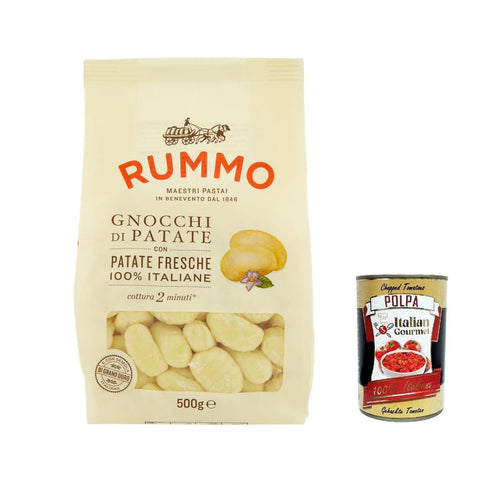 Rummo Nudeln & Pasta Rummo Gnocchi di patate 100% Kartoffelklößchen Nudeln 8x 500g italienisch Original 8008343201179