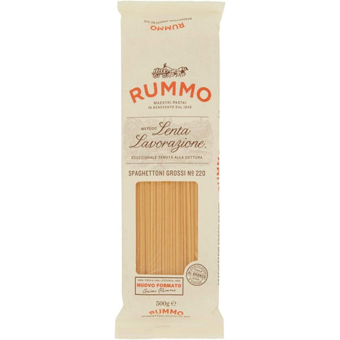 Rummo Pflegestifte & Lippenbalsam Rummo Spaghettoni Grossi N. 220 Hartweizengrieß Pasta Italienische Nudeln 500 g Packung Pflegestifte & Lippenbalsam italienisch Original 8008343202206