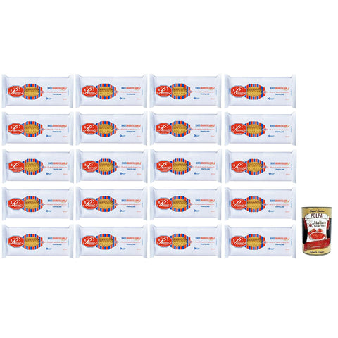 Russo Tripoline N°82 Hartweizengrieß Pasta, 100% Italienischer Weizen, Packung 20x500g Original italienisch