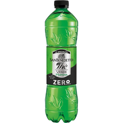 San Benedetto Eistee San Benedetto Eistee The' Verde Zero grüner Tee erfrischend zuckerfrei PET mit Tee Aufguss in natürlichem Mineralwasser 6x 1500ml italienisch Original 8001620018644