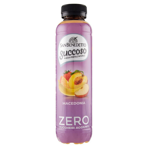 San Benedetto Succoso zero Macedonia PET flasche ohne zucker ACE Fruchtsaft saft 12x40cl Original italienisch Getränk
