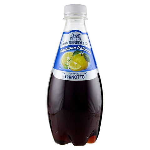 San Benedetto Limonade San Benedetto Chinotto Passione Italiana PET 40 cl Soda 100% Italienisches Getränk gasförmig Lemonade Bitterorange italienisch Original 8001620013878