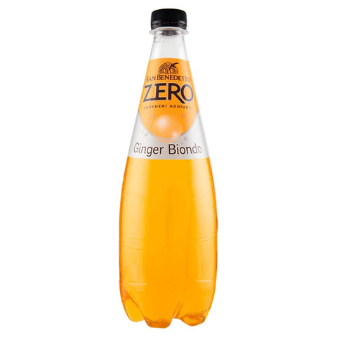 San Benedetto Limonade San Benedetto Ginger biondo zero PET Ingwer bitter erfrischend Aperitiv-Aperif ohne Alkohol 1.5 Lt 6x italienisch Original Limonade 8001620022979