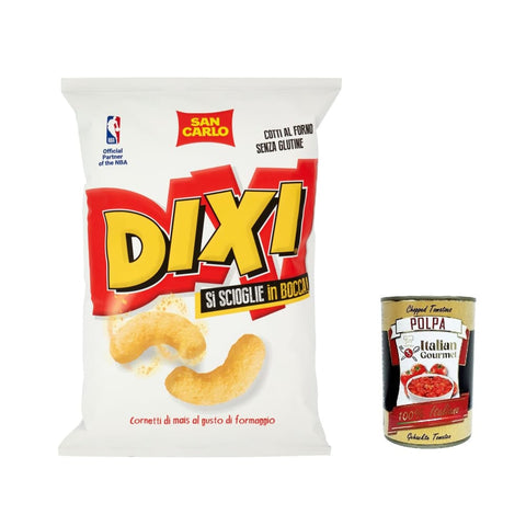 San Carlo Chips San Carlo Dixi Maischips Patatine gesalzen Käse Cheese crisp Käsechips 10x 40g italienisch Original 8003130329616