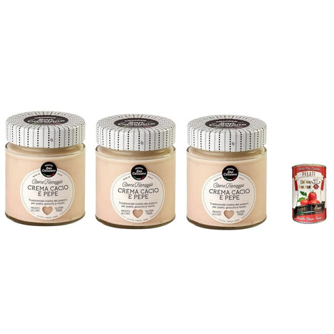 San Cassiano Aufstriche & Dips San Cassiano CASCINA SAN CASSIANO Käse und Pfeffercreme 3x 150gr italienisch Original 8015312775111