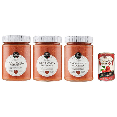 San Cassiano CASCINA SAN CASSIANO Ricotta Pecorino Sauce 3x 290gr italienisch Original