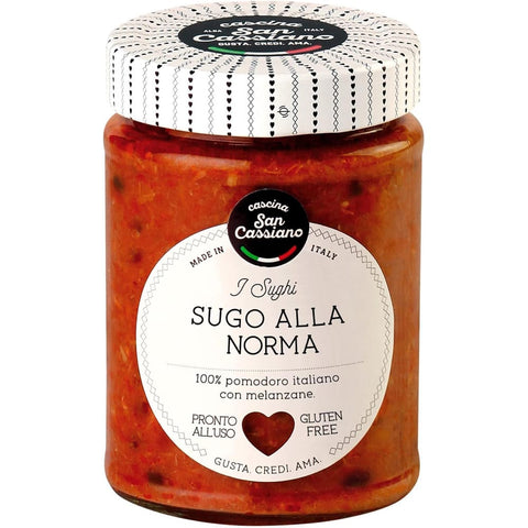 San Cassiano Pastasaucen San Cassiano CASCINA SAN CASSIANO Sugo alla norma 3x 290 gr italienisch Original 8015312777641