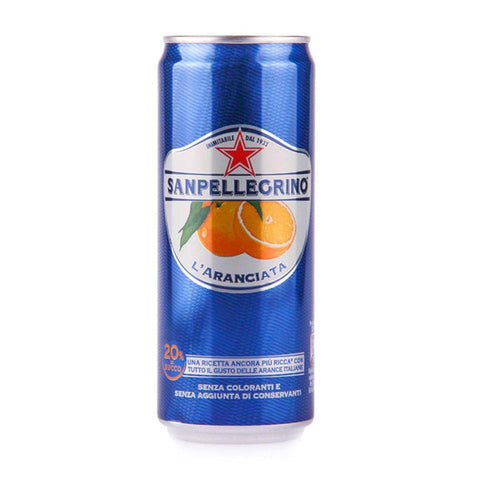 San Pellegrino Aranciata Dose . Sanpellegrino Limonade 72 x 330 ml italienisch Original