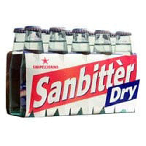 Sanbitter Helles Sanbitter San Pellegrino Seco (weiß) Amargo 40 Flaschen (je 100 ml) Helles italienisch Original