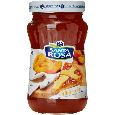 Santa Rosa Konfitüren Santa Rosa Aprikose Marmelade Konfitüre Fruchtaufstrich aus Italien 600 g 6x Original italienisch 8001080024872