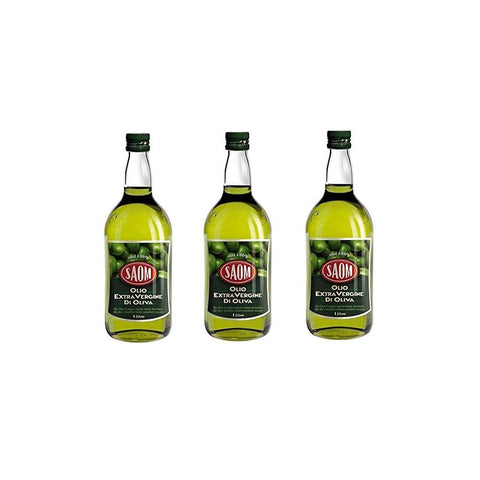 Saom Extra Natives Olive Olivenöl nativ italien olio extravergine di oliva 3x1l Original italienisch Feinkost