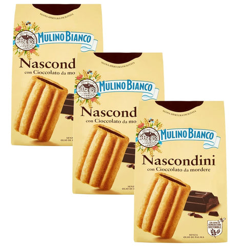 Mulino Bianco Kekse Mulino Bianco Italienische Kekse 330g (Nascondini, x3) Original italienisch 5905141662221