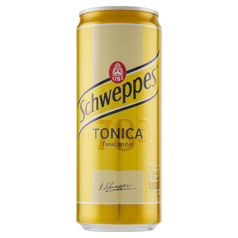 Schweppes tonica getönten Tonic Wasser Italian Dose erfrischend soft drink 48x 33cl Original italienisch