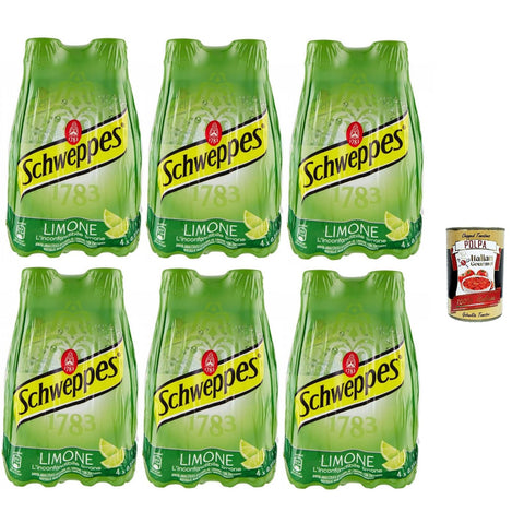 TONICA LIMONE ZITRONE, lemon tonic water pet flasche 4x250ml Original italienisch Getränk