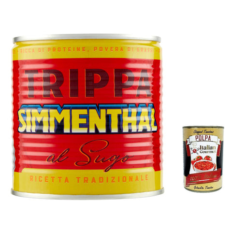 Simmenthal Trippa al sugo, Kaldaunen 420 g Kutteln Fleisch in dose tripe italien Snack Kuchen & Backwaren italienisch Original