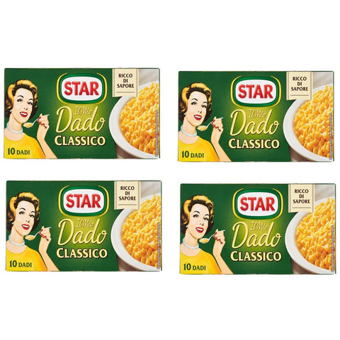 Star Il Mio Dado Classico Bouillon Würfel,, je Würfel 1x10g Original italienisch Feinkost