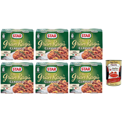 Star Il Mio Gran Ragù Classico tomatensauce 2x180 g sauce Tomatensuppe Pastasaucen italienisch Original