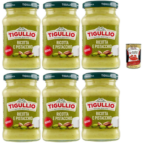 Star Tigullio GranPesto Pesto Ricotta e pistacchio, pesto mit Ricotta und Pistazien 6x 185 g Sauce Soße italienisch Original