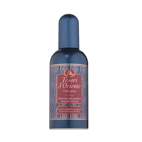 Tesori d'oriente Eau de Toilette Tesori d'oriente Ebano & Ginseng frischer und holzig aromatischer Duft 3x 100ml italienisch Original 8008970060736