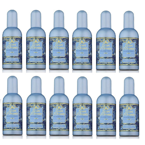 Tesori d'oriente Eau de Toilette Tesori d'oriente Thalasso Therapy Meeresduft Noten von Bergamotte Lavendel Patchouli und weißem Moschus 12x100 ml + 100ml italienisch Original 8008970050393