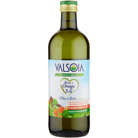Valsoia olio aus italien vitaminisiert Sojabohnenöl soja öl Speiseöl Pflanzenöl 3x Original italienisch