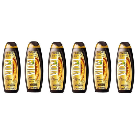 Vidal Duschgel Vidal Olio di Argan Bagnodoccia Bio Duschgel Arganöl Duschgel Nährt und Regeneriert 6x 500ml italienisch Original 8008970036878