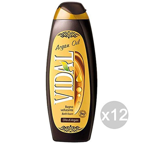 Vidalforce Badeöle Vidalforce Set 12 Vidal Bad 626 Arganöl 500 ml Reinigung und Pflege des Körpers italienisch Original 8058615076400