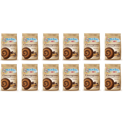 Mulino Bianco Cioccograno Con Farina Integrale 330 Grammi 12 Pezzi Original italienisch
