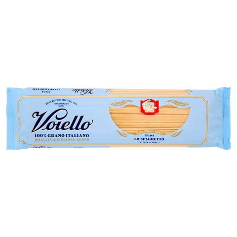Voiello Längliche Pasta Voiello 104 Spaghetti - 8 Stück à 500 g [4 kg] Original italienisch 8076810500520