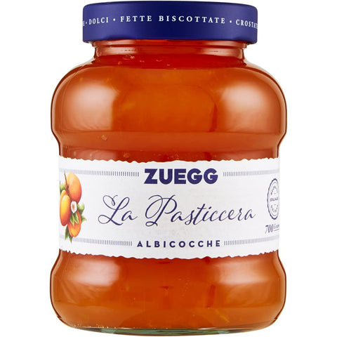Zuegg Albicocche Marmelade Aprikosen Konfitüre Brotaufstriche Italien 6x700g Original italienisch Gebäck